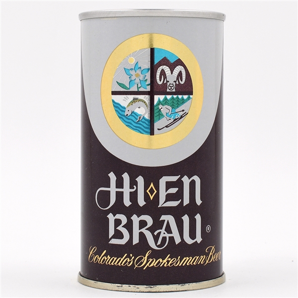 Hi-En Brau Beer Pull Tab 1970s 76-12