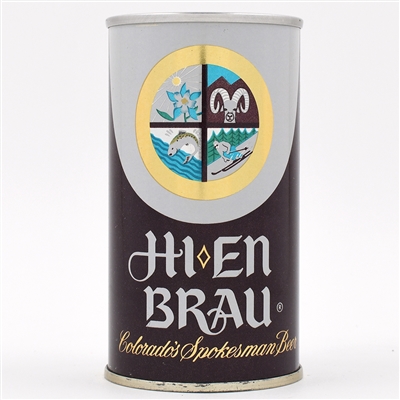 Hi-En Brau Beer Pull Tab 1970s 76-12