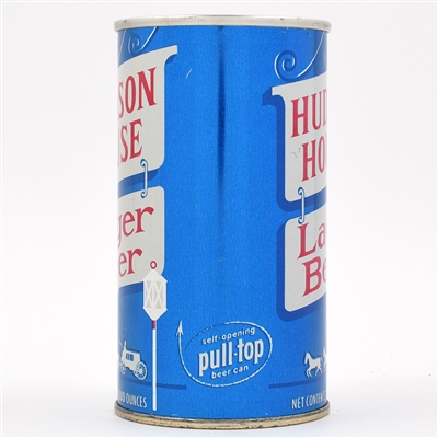 Hudson House Beer Zip Top PULL TAB PROMO ON SIDE 78-10