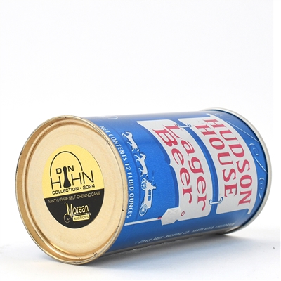 Hudson House Beer Zip Top PULL TAB PROMO ON SIDE 78-10