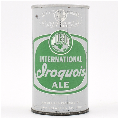 International Iroquois Ale Zip Top 78-25 SCARCE