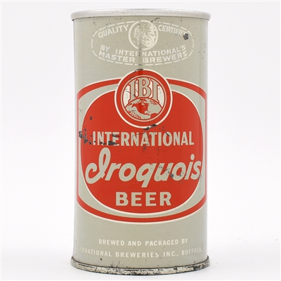 International Iroquois Beer Zip Top 78-26