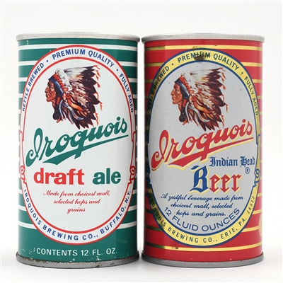Iroquois Ale and Beer Pull Tabs Lot of 2