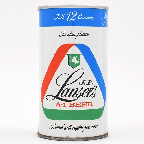 J F Lansers A-1 Beer Zip Top ARIZONA 83-18