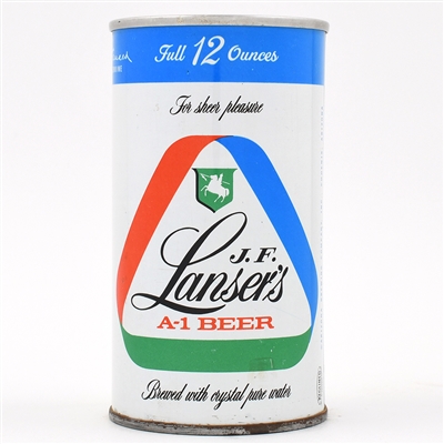 J F Lanser's A-1 Beer Zip Top ARIZONA 83-18