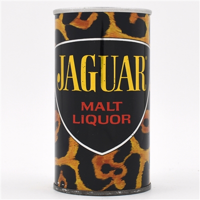 Jaguar Malt Liquor Zip Top METALLIC STANDARD ROCHESTER UNLISTED