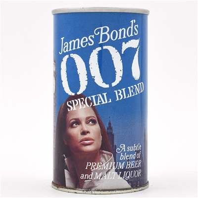 James Bond 007 Malt Liquor Pull Tab Parliament at Night 82-30 Subject to Lot 278