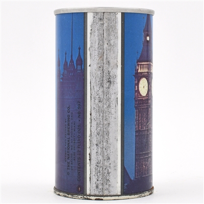 James Bond 007 Malt Liquor Pull Tab Parliament at Night 82-30 Subject to Lot 278