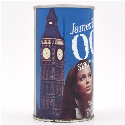 James Bond 007 Malt Liquor Pull Tab Parliament at Night 82-30 Subject to Lot 278