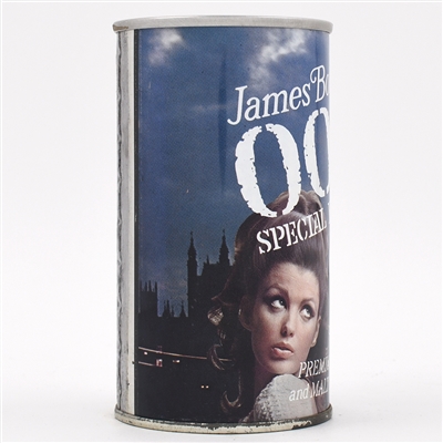 James Bond 007 Malt Liquor Pull Tab Parliament St Paul 82-32 Subject to Lot 278