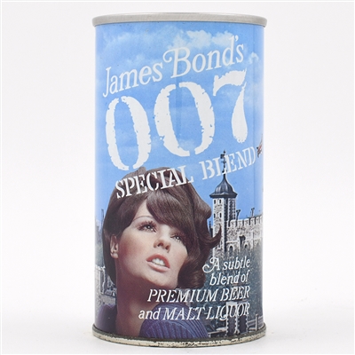 James Bond 007 Malt Liquor Pull Tab Tower of London 82-28 Subject to Lot 278