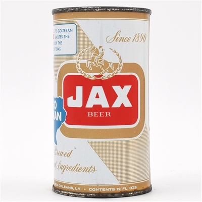 Jax Beer GO TEXAN INSERT JUICE TAB 83-2 SCARCE THIS CLEAN