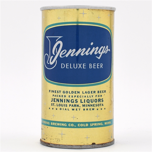 Jennings Beer Pull Tab 83-17 SCARCE WOW