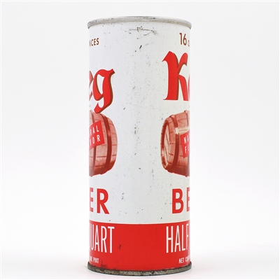 Keg Beer 16 Ounce Pull Tab MAIER 154-9