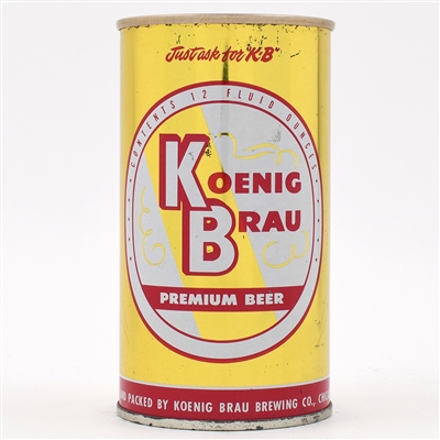 Koenig Brau Beer Pull Tab 86-11