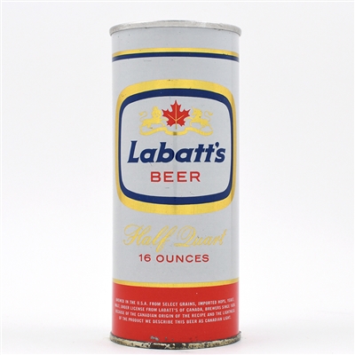 Labatts Beer 16 Ounce Zip Top 154-23 SCARCE THIS CLEAN