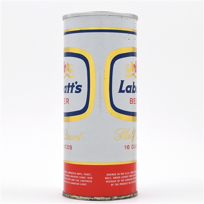 Labatt's Beer 16 Ounce Zip Top 154-23 SCARCE THIS CLEAN