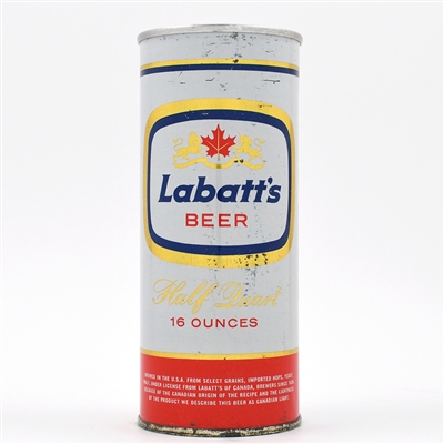 Labatt's Beer 16 Ounce Zip Top 154-23 SCARCE THIS CLEAN
