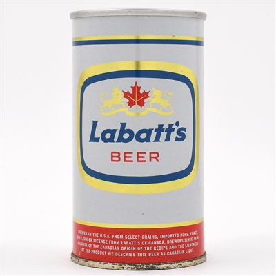 Labatt's Beer Zip Top 87-3 AZUSA CALIFORNIA TOUGH