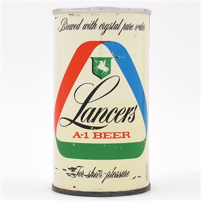Lansers A-1 Beer Zip Top 87-5 TOUGH NO BAND TOP