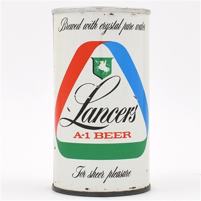 Lanser's A-1 Beer Zip Top 87-5 TOUGH NO BAND TOP