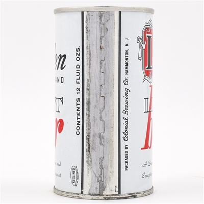 Linden Light Beer Fan Tab 87-38 TOUGH