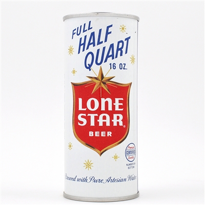 Lone Star Beer 16 Ounce Zip Top RARE CLEAN 154-29