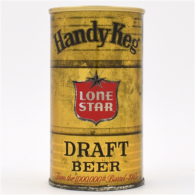 Lone Star Draft Lift Ring U-Tab 1 MILLION BARRELS SCARCE ACTUAL 88-30