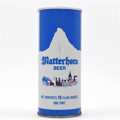 Matterhorn Beer 16 Ounce Pull Tab 156-12