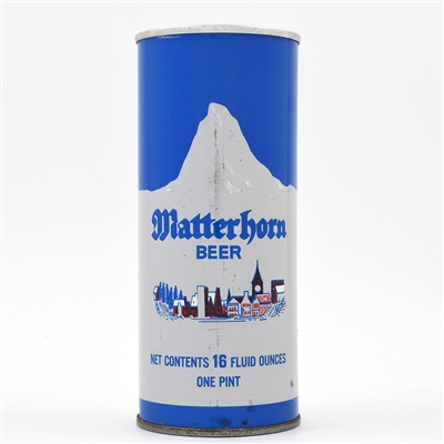 Matterhorn Beer 16 Ounce Pull Tab 156-12