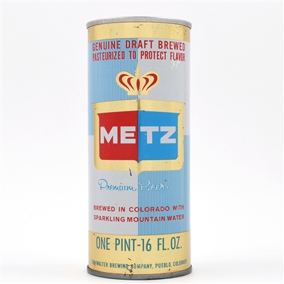 Metz Beer 16 Ounce Pull Tab 156-21
