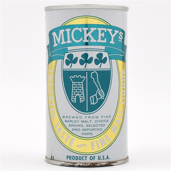 Mickeys Malt Liquor Lift Tab U-tab SCARCE CLEAN 93-37