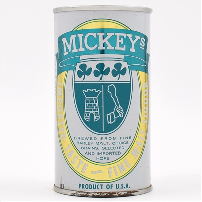Mickeys Malt Liquor Lift Tab U-tab SCARCE CLEAN 93-37