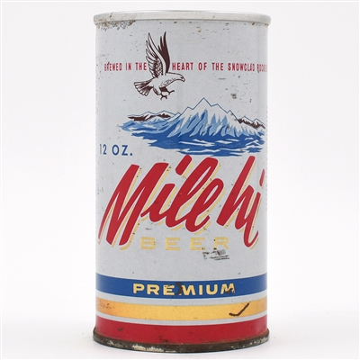 Mile Hi Beer Zip Top 94-1 SCARCE