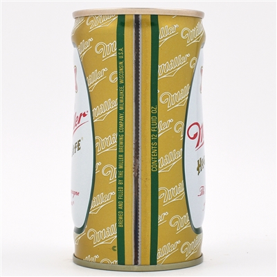 Miller Beer Stylized Contoured Test Pull Tab RARE ACTUAL 236-40