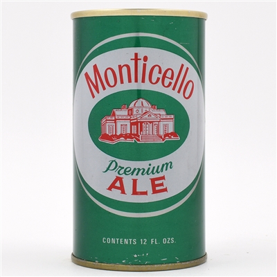 Monticello Ale Pull Tab 95-5 TOUGH
