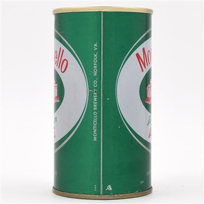 Monticello Ale Pull Tab 95-5 TOUGH