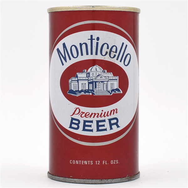 Monticello Beer Pull Tab 95-7 SCARCE