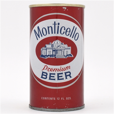 Monticello Beer Pull Tab 95-7 SCARCE