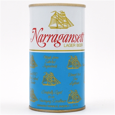 Narragansett Beer Test Pull Tab BLUE UNLISTED SCARCE