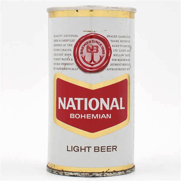 National Bohemian Beer Zip Top BALTIMORE 96-31