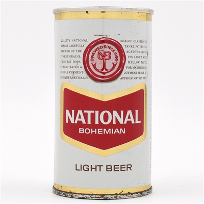 National Bohemian Beer Zip Top BALTIMORE 96-31