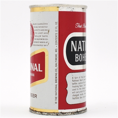 National Bohemian Beer Zip Top BALTIMORE 96-31