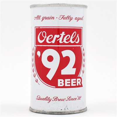 Oertels 92 Beer Zip Top CHEERFUL REFRESHMENT 98-39