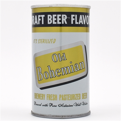 Old Bohemian Draft Pull Tab SATIN GOLD-SILVER 99-21