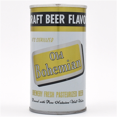 Old Bohemian Draft Pull Tab SATIN GOLD-SILVER 99-21