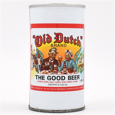 Old Dutch Beer Fan Tab DETROIT TOUGH 100-12