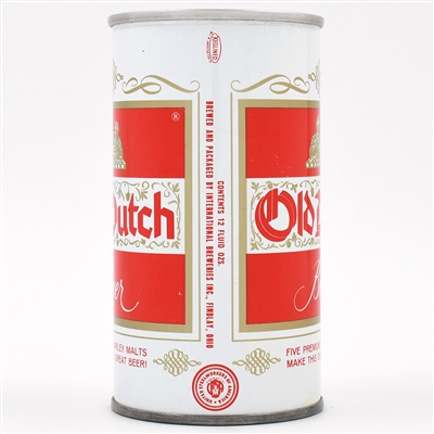 Old Dutch Beer Zip Top SCARCE 100-5