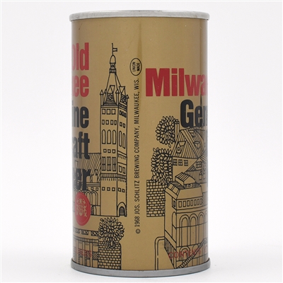 Old Milwaukee Draft Beer Test Pull Tab GOLD 238-1