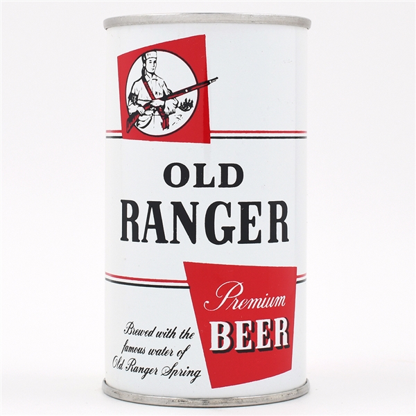 Old Ranger Beer Zip Top HORNELL 102-25 TOUGH